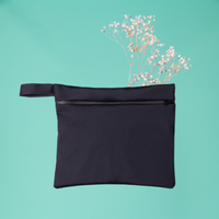 Waterproof storage pouch for incontinence underwear